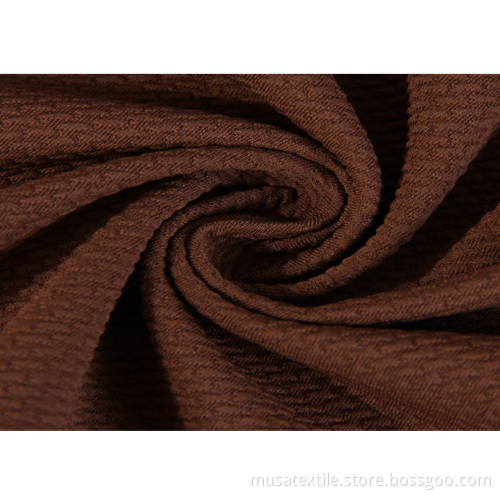 Tissu de balle imprimé en tricot en polyester personnalisé à faible moq
